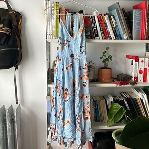 Free People Midi Dress. Size 0, could fit 2.